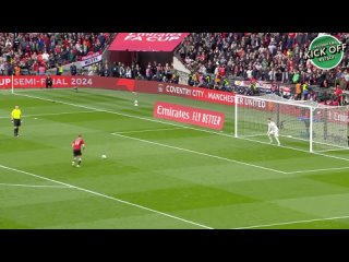 Победный гол Расмуса Хойлунна в серии пенальти против Ковентри Сити | Kick Off