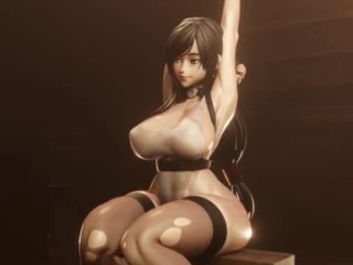 3D модели скачать, для печати, stl модель. Тифа локхарт 3d аниме модель. Tifa Lockhart Final Fantasy. 3dпринтер, фотопринтер.