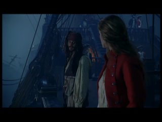 Пираты Карибского моря Удалённые сцены Peas In A Pod (Elizabeth And Jack In The Graveyard Of Ships)