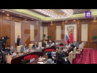 В Китае начались переговоры Сергея Лаврова с китайским коллегой Ван И