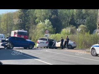 Массовая авария произошла около Балабанова