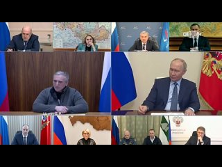 «Не смешно». Путин сделал замечание тюменскому губернатору за слова об «упертых» жителях