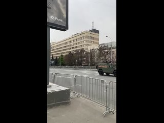 В Москве проходит первая репетиция парада к 79-й годовщине Победы в Великой Отечественной войне