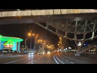 #Тбилиси. Ортачала-Набережная- Сухой Мост- мост Царицы Тамары. Ночной маршрут.