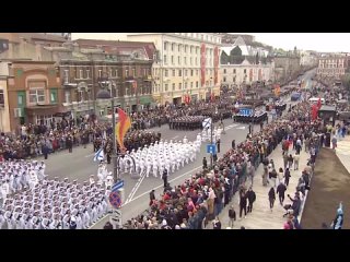 Парад в честь Дня Победы во Владивостоке