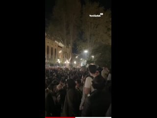 В Тбилиси прошел митинг против законпроекта об иноеагентах.