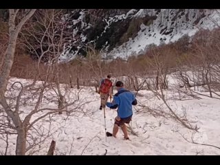 Восемь часов сотрудники МЧС России спасали туриста с горы в Сочи