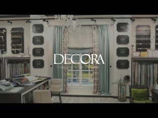 Рекламный промо ролик Для студии текстстиля DECORA