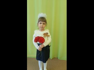БДОУ города Омска Детский сад 162,  Дергунова Валерия, 6 лет