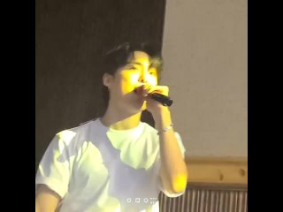 FANCAM | 200424 | Junhee @ Fanmeeting Home Sweet  - 1 часть (Stand By You)