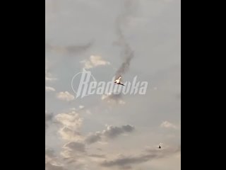 Кадры падения самолета в Ставрополье