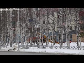 Дорожные службы Нижневартовска готовят город к интенсивному таянию снега
