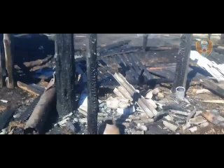 Жительница Бурятии устроила пожар в собственном дворе