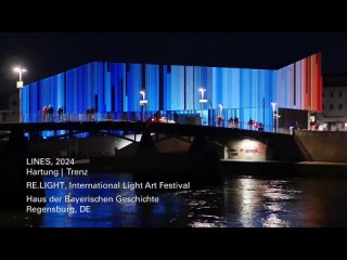 LINES, 2024 , International Light Art Festival