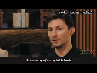 #Tous surveillsHarcel par le Renseignement US: Pavel Durov balance que le FBI a tent de contrler Telegram