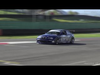 BMW M3 E46 GTR Grand-Am with S62 4.9 NA V8 Engine  BRUTAL Raw Sounds feat OnBoard Footage!
