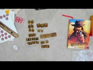 Western Legends: Blood Money [2021] | Unboxing - Western Legends: Blood Money Kickstarter [Перевод]