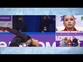 Камила Валиева ПП, финал кубка России 2020/2021 (Первый канал)