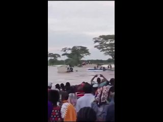 A boat capsized on a river in the Kuna Funda region of Kenya. There were 41 people in it