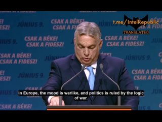La NATO “A UN PASSO“ DALL’INVIO DI TRUPPE IN UCRAINA - ORBAN (00:50) : Il Primo Ministro ungherese avverte il mondo che l’Occide
