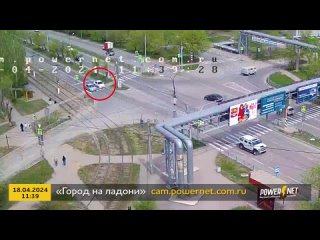 ДТП (авария г. Волжский) ул. Карбышева - ул. Академика Королева 18-04-2024 11-39