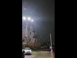 Снег в мае в Альметьевске