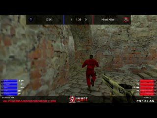 Гранд-Финал турнира по CS 1.6 от проекта ““CS 1.6 Lan““ [Hired Killer -vs- DSK] 2map @kn1fe TV