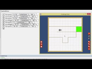 Урок 5. RobotC Graphical. Контроллер VEX IQ. Прохождение лабиринта с помощью одометрии. Часть 2