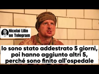 Un giovane militare ucraino che si  arreso recentemente ai russi racconta che si nascondeva sotto un cadavere per sei giorni