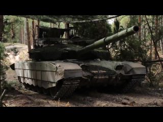 Танкисты-десантники из состава группировки войск Днепр на танке Т-90М Прорыв уничтожили крупную группу украинской пехоты, пы