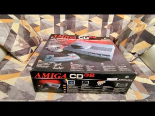 Commodore Amiga cd32 - распаковка и первое включение