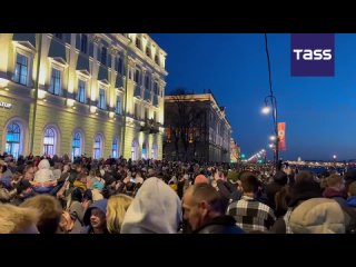Mosc y San Petersburgo celebran el Da de la Victoria en la Gran Guerra Patria con fuegos artificiales