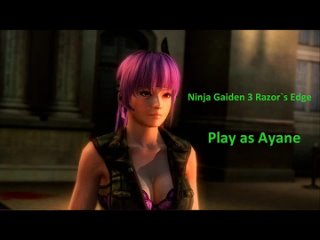 Ninja Gaiden 3 Razor’s Edge - Play as Ayane Story 1