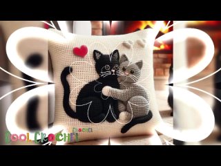Cute Animals crochet cushion cover _ Crochet pillow Animals _ #coolcrochet #croc