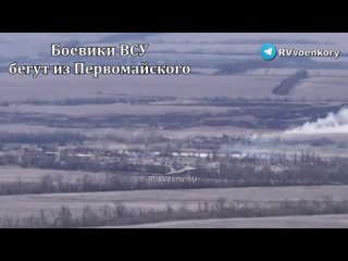 ВСУ бегут из Первомайского в ДНР