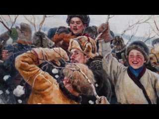 Взятие снежного городка. Цикл Исторические герои в творчестве Василия Сурикова