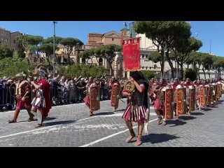 Rome celebrated the city’s 2777th birthday with a parade. It looked like this
