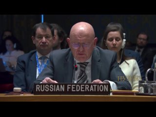 Постпред России Небензя – на заседании Совбеза ООН по принятию Палестины в ООН: Соединенные Штаты готовы до последнего закрывать