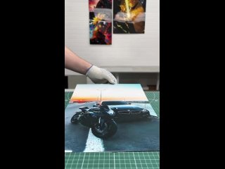 Видео от Картины на металле с любым изображением