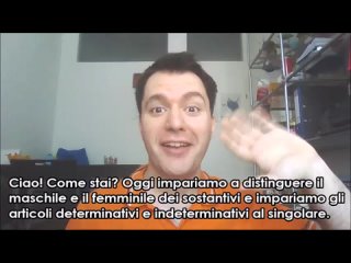 Corso di italiano - Lezione 7_ Articoli (Learn Italian_Italienisch lernen_Apprendre litalien)