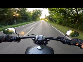 Harley-Davidson Breakout Sunset Ride _ Pure Engine Sound