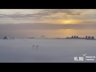 Невероятные кадры тумана от нашего подписчика