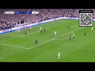 Реал Мадрид - Бавария Мюнхен 2-1. Обзор ответного матча Полуфинала Лиги чемпионов