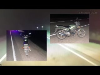 Двое воронежцев угнали мотоцикл у спящего товарища  их поймали полицейские