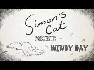 Simons Cat - Windy day a thanksgiving special