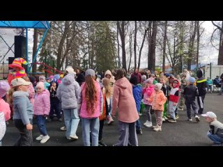 “Детишки-крутышки“ - детская программа в городском парке культуры и отдыха им. Блюхера