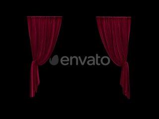 hanging-red-velvet-curtains-with-alpha-channel-animation