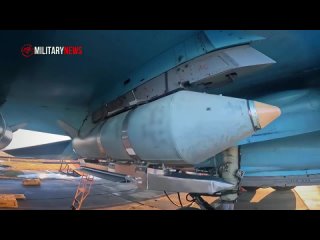 Российский сверхзвуковой бомбардировщик Су-34 запустил новую ракету ОДАБ-500, потрясшую мир