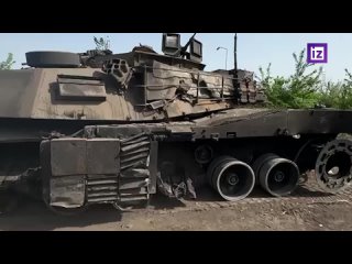 Жалкие останки трофейного американского танка Абрамс сняли на видео
