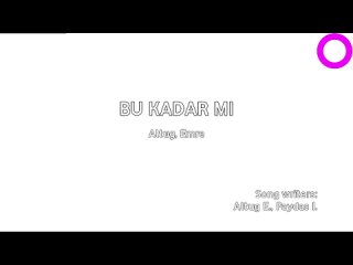 Emre Altug - Bu Kadar Mi (караоке)